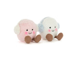 Jellycat Amuseables Toastie Pink And White Marshmallows